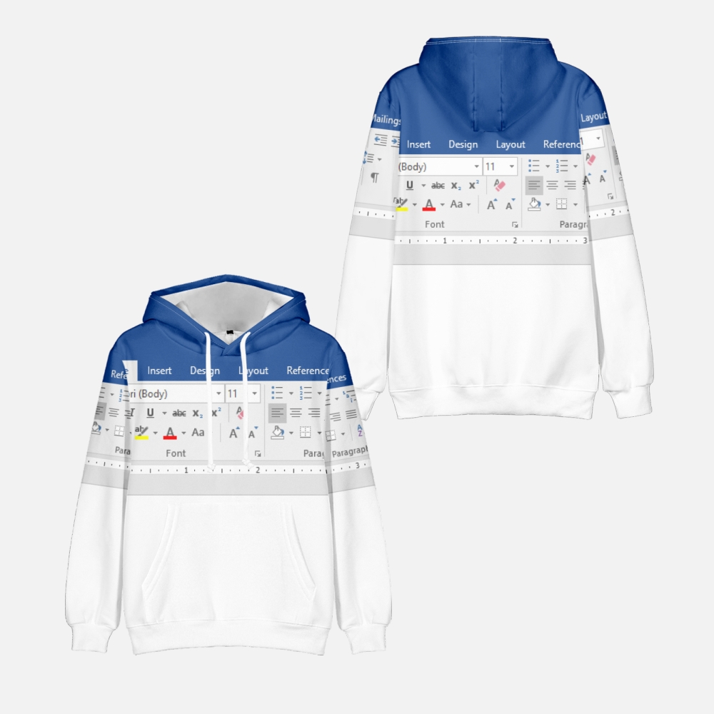 3D Casual Excel Hoodie for Men - 3D Printing Design Software recension och pris