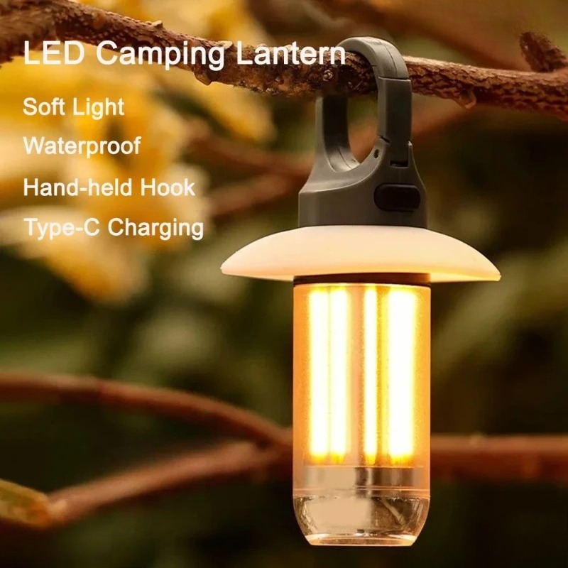 LED Camping Lantern Rechargeab - Asa Filament Outdoor recension och pris