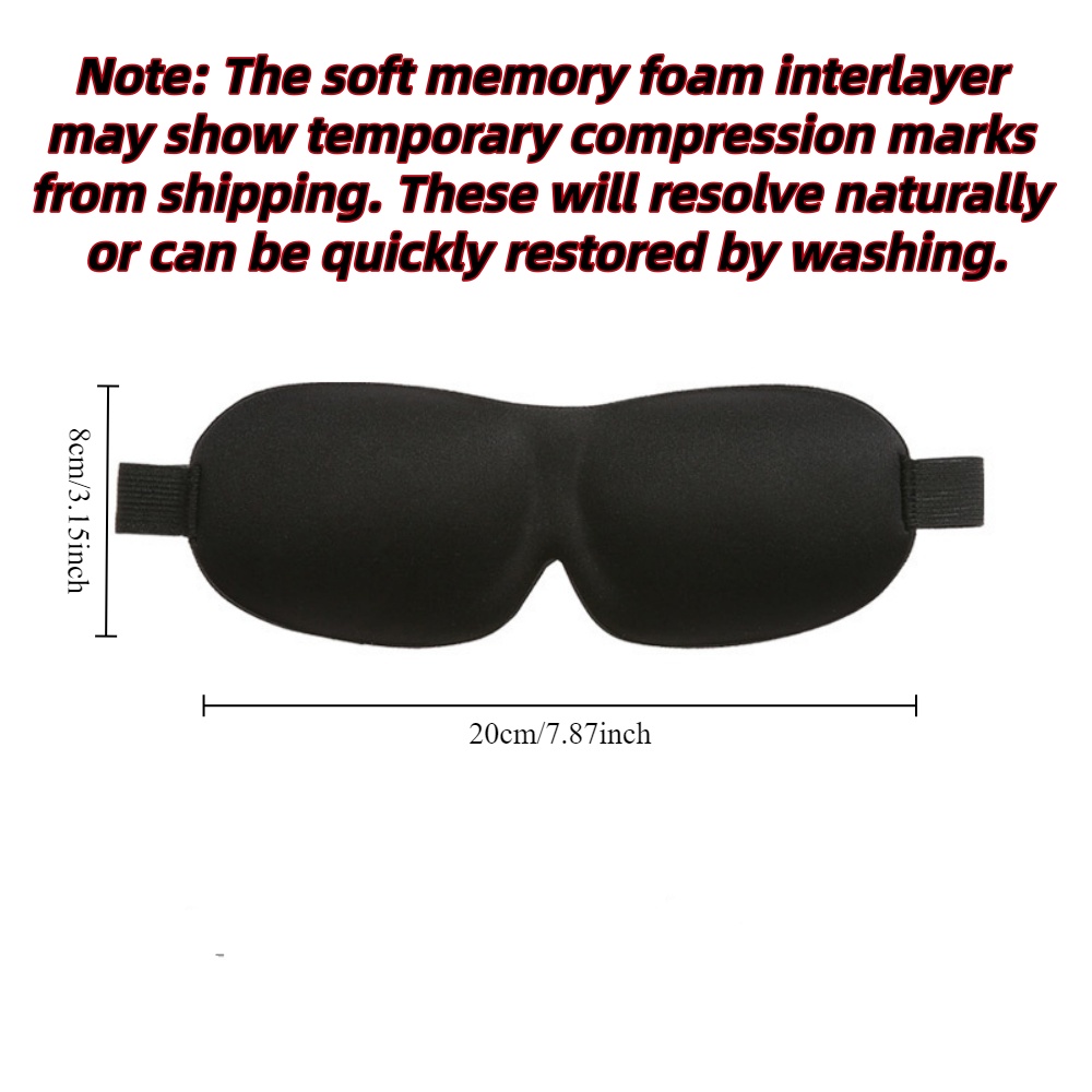 3D Sleep Mask Blindfold Sleepi - 3D Printing Mask recension och pris