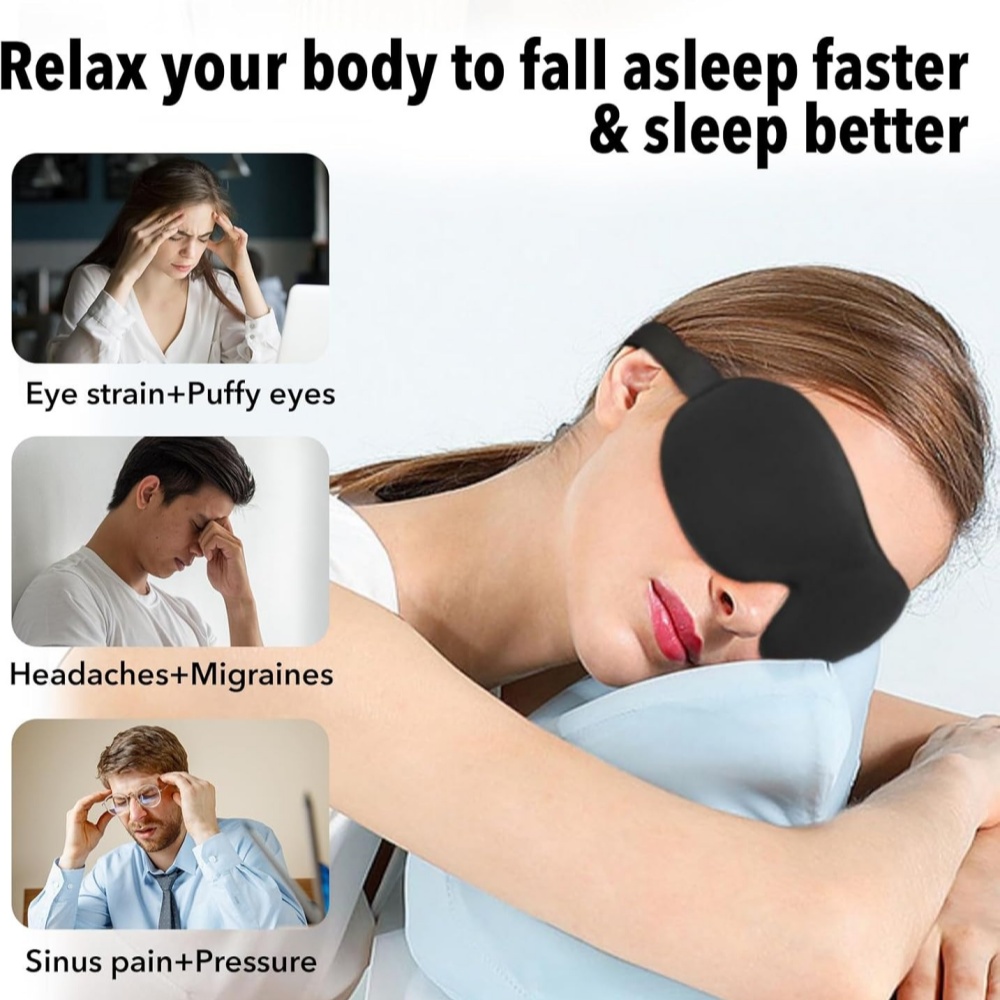 3D Sleep Mask Blindfold Sleepi - 3D Printing Mask recension och pris