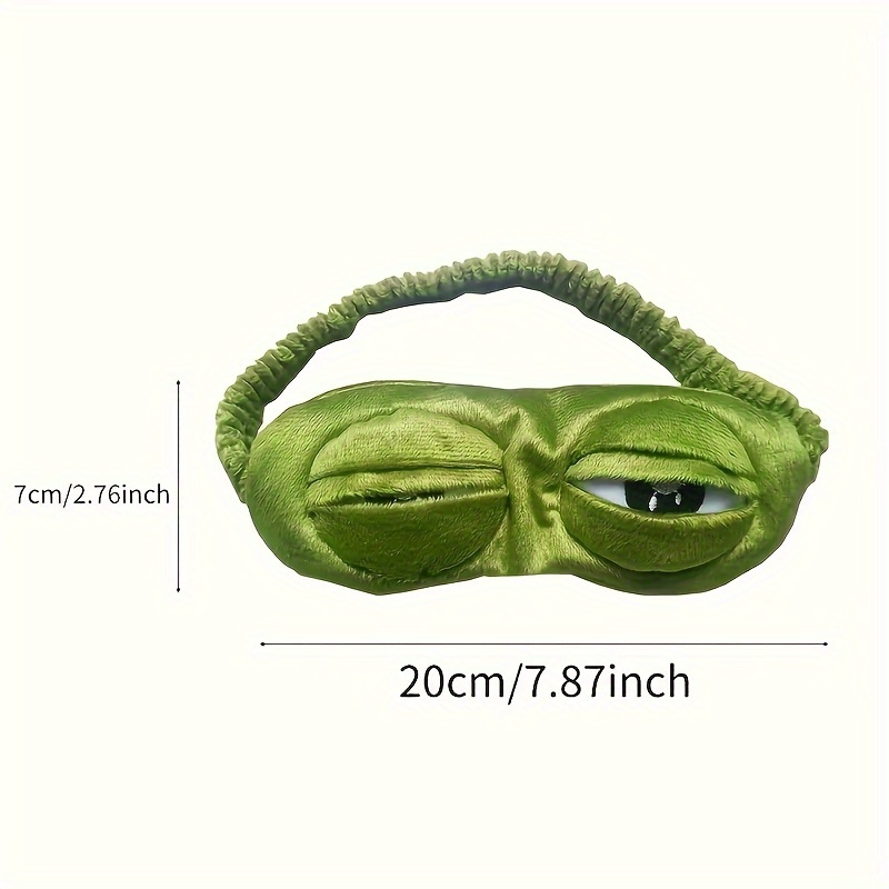 Sleep Eye Mask 3D Cute Frog Fu - 3D Printing Mask recension och pris