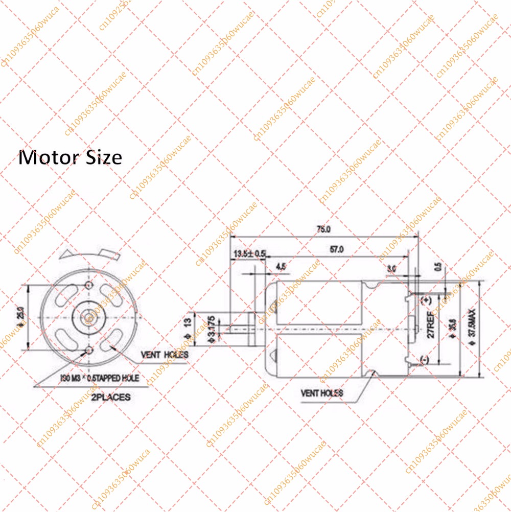 DC RS550 Motor 13 teeth 13teet - Bosch Drill Gsb 18V recension och pris