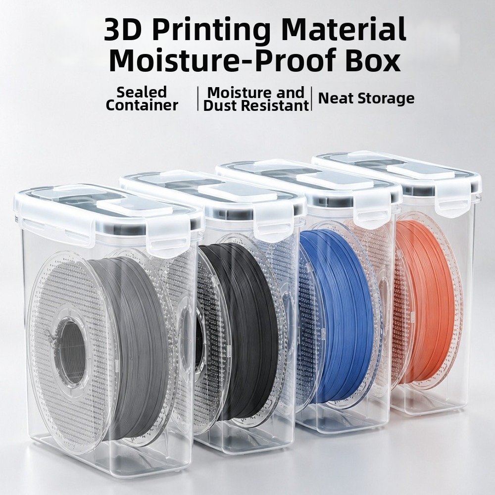 Transparent Filament Container - 3D Printing With Pp recension och pris