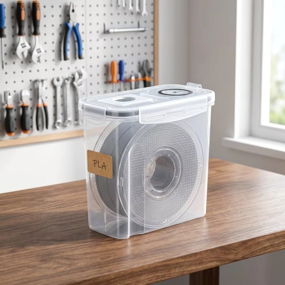 Transparent Filament Container - 3D Printing With Pp recension och pris
