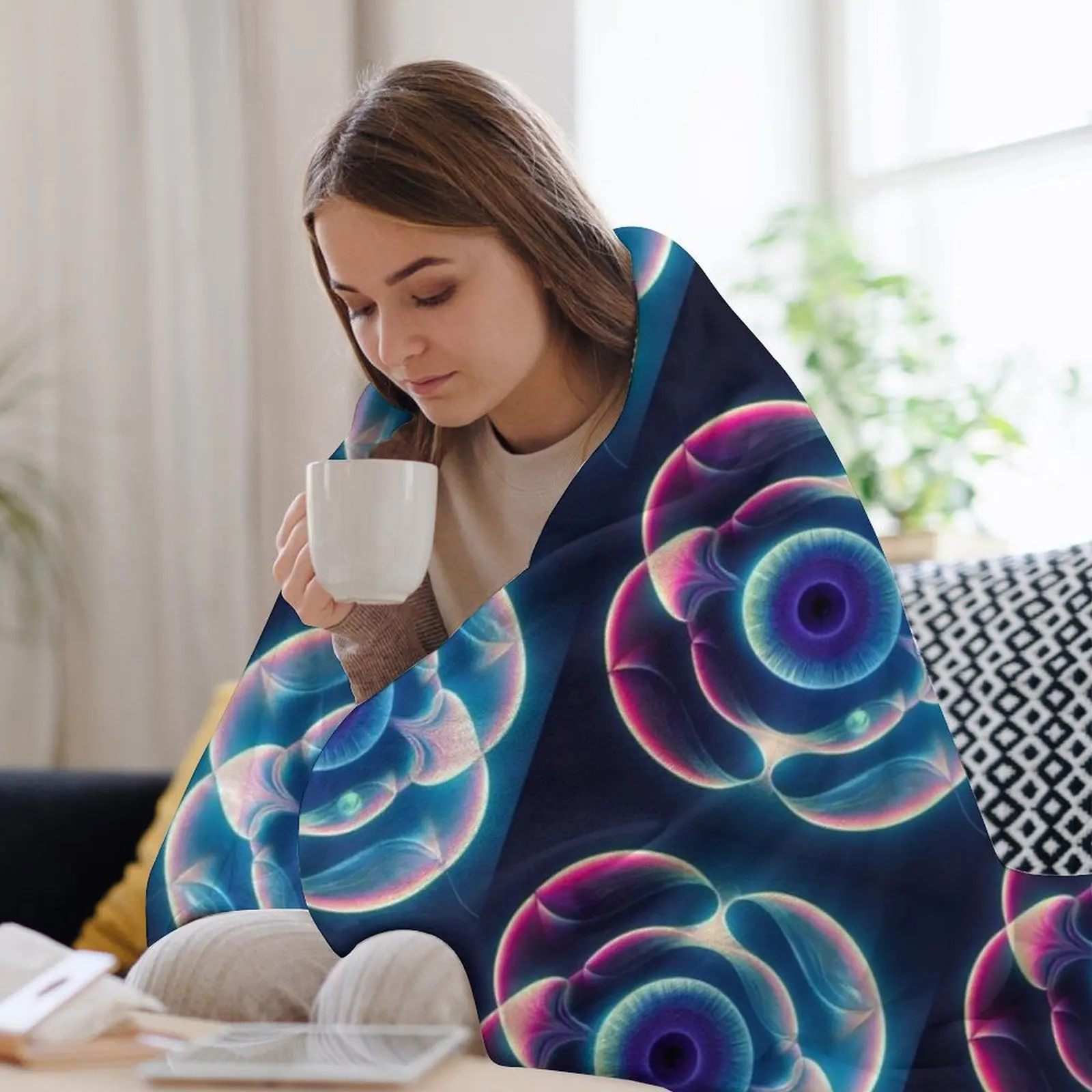 Sacred Geometry Hologram Throw - 3D Printing Hologram recension och pris