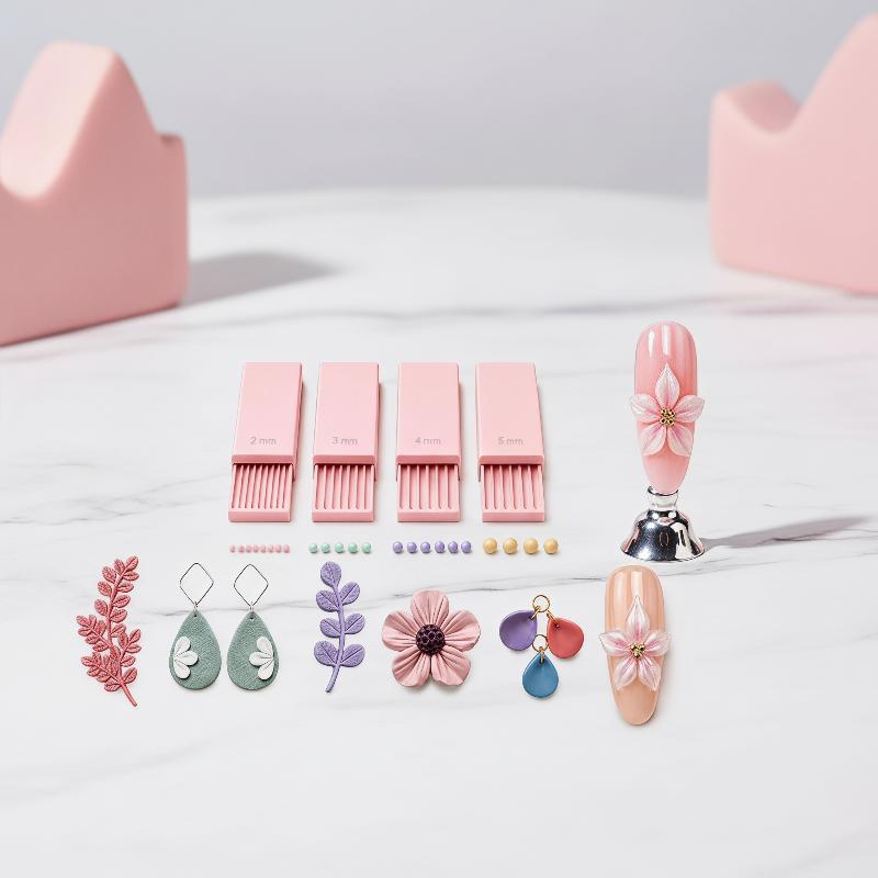 #Nail Art Bead Roller 4PCS Kit - 3D Printing Design Maker recension och pris