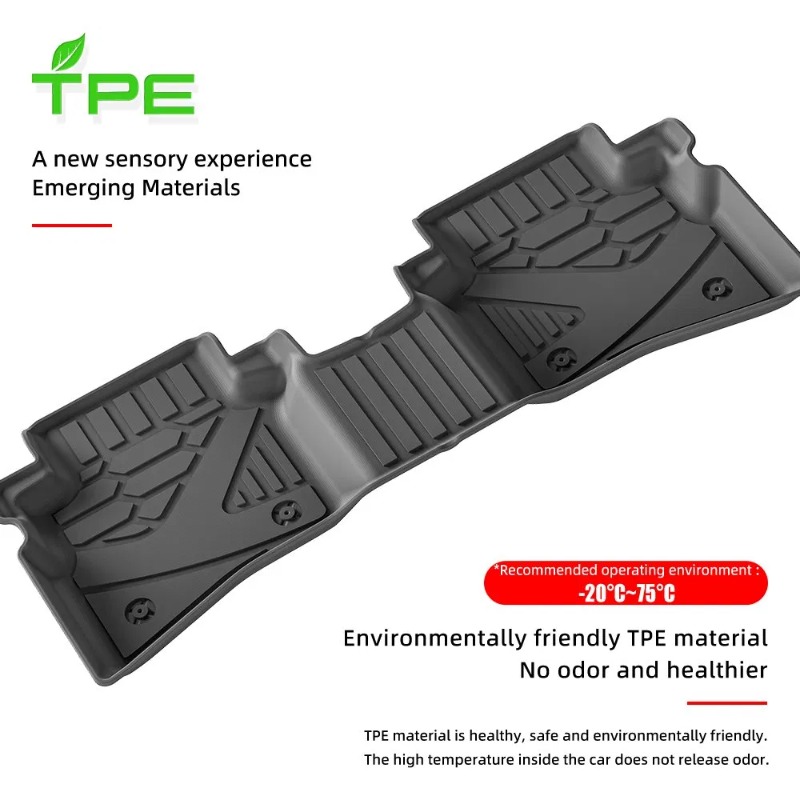 TPE 3D Fuel 5 Seats Trunk Mat  - 3D Printing Tpe recension och pris