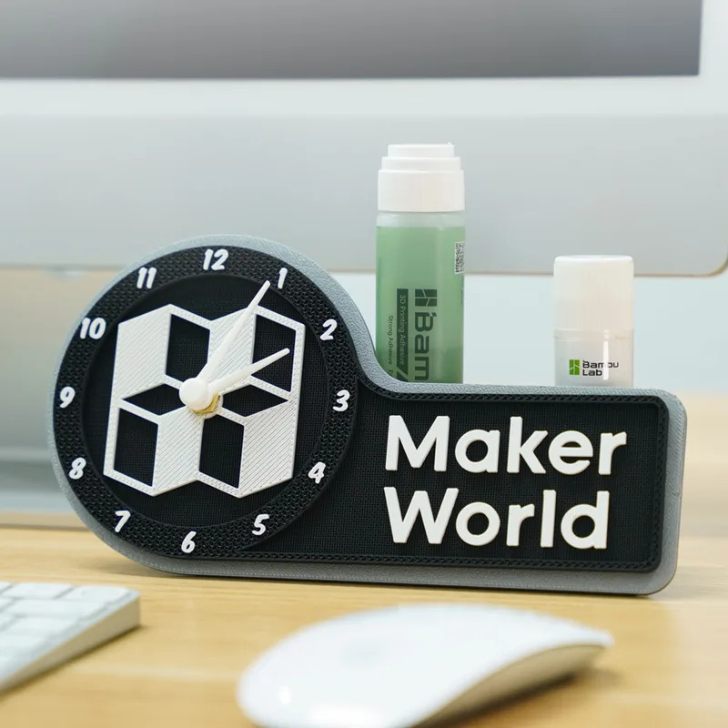 For Bamboo Lab Clock Component - 3D Printing Design Software recension och pris