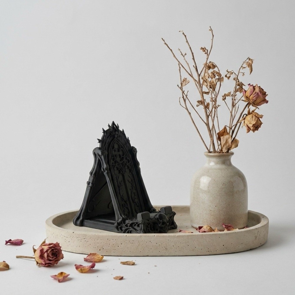 3D Printed Skull Phone Holder  - 3D Printing Use recension och pris